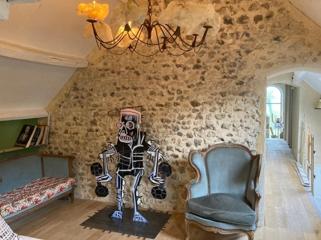 Perche King'S Bedroom In Maison Nomade Chic Cour-Maugis-sur-Huisne 외부 사진